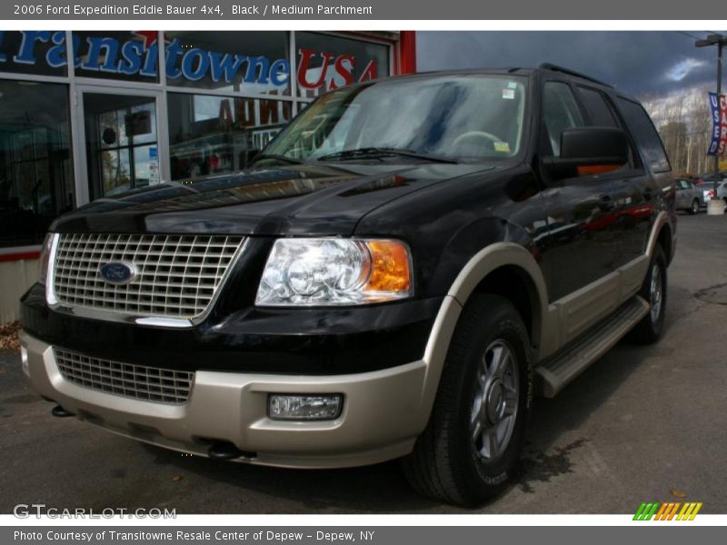 Black / Medium Parchment 2006 Ford Expedition Eddie Bauer 4x4