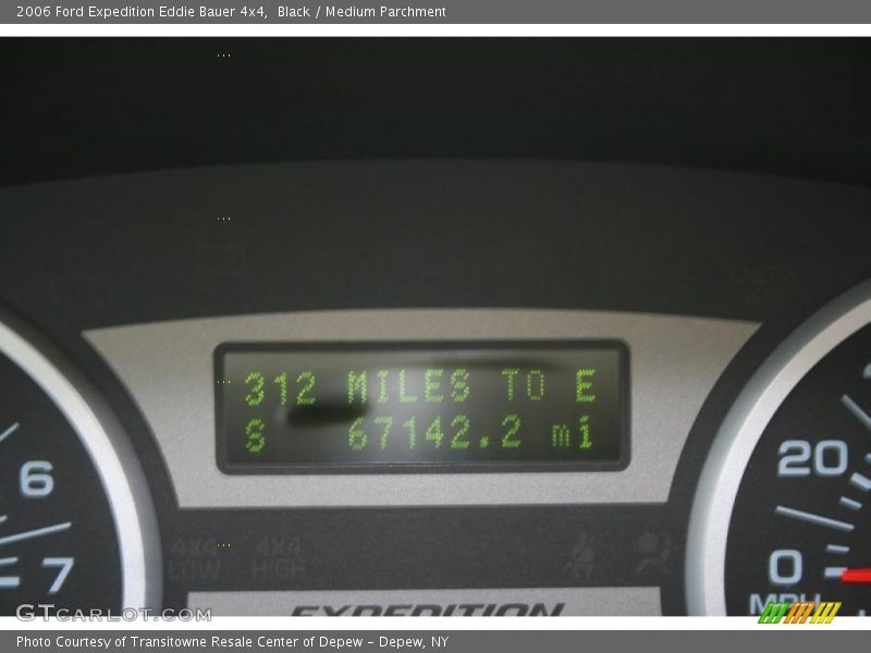 Black / Medium Parchment 2006 Ford Expedition Eddie Bauer 4x4