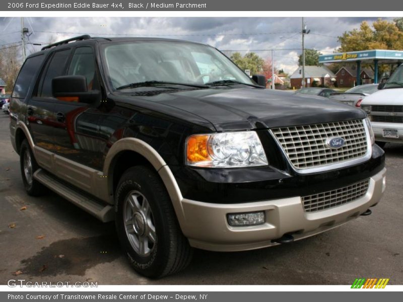 Black / Medium Parchment 2006 Ford Expedition Eddie Bauer 4x4
