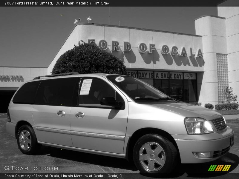 Dune Pearl Metallic / Flint Gray 2007 Ford Freestar Limited