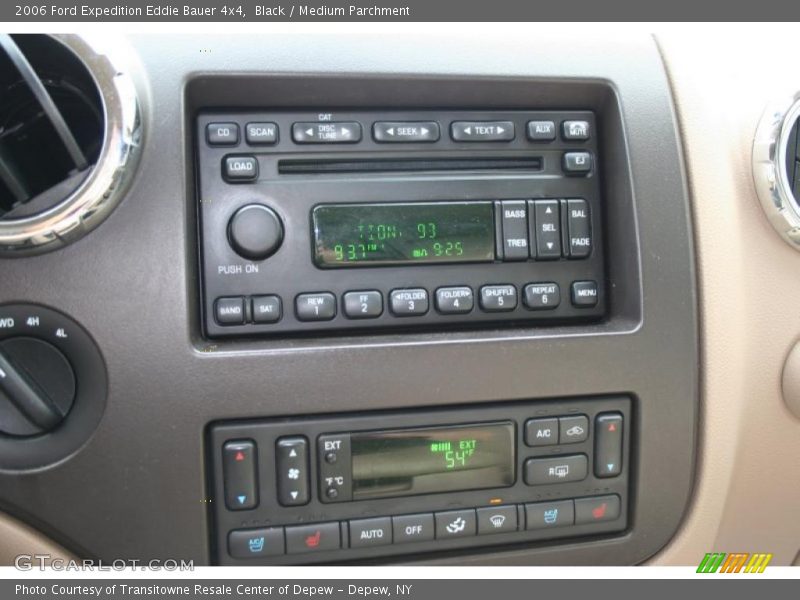 Black / Medium Parchment 2006 Ford Expedition Eddie Bauer 4x4