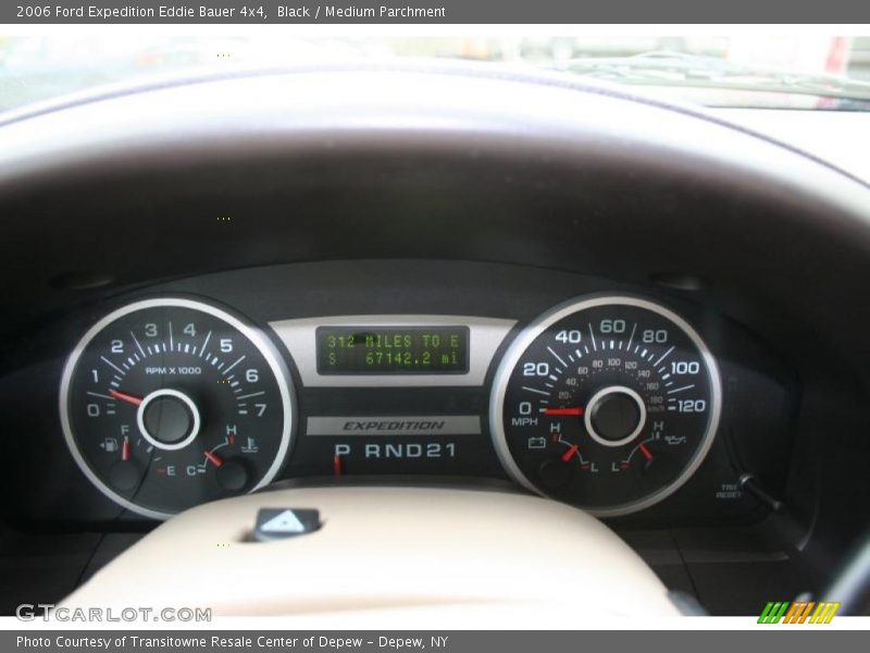 Black / Medium Parchment 2006 Ford Expedition Eddie Bauer 4x4