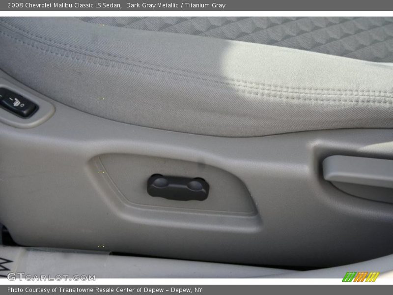Dark Gray Metallic / Titanium Gray 2008 Chevrolet Malibu Classic LS Sedan