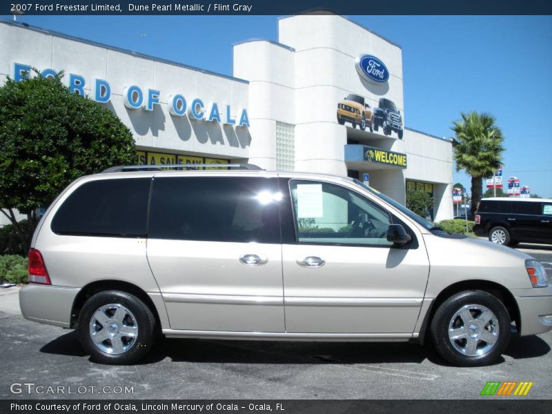 Dune Pearl Metallic / Flint Gray 2007 Ford Freestar Limited