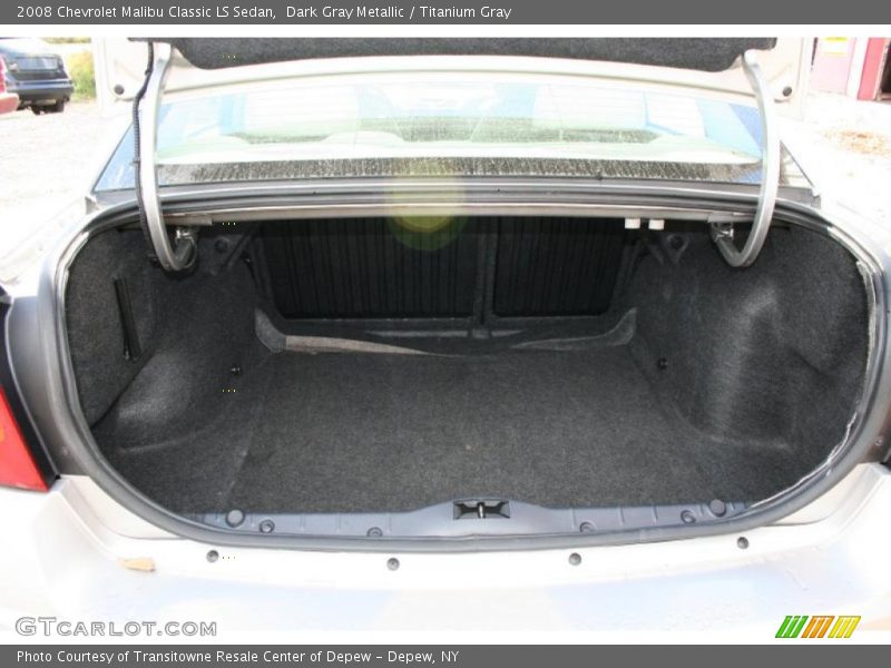 Dark Gray Metallic / Titanium Gray 2008 Chevrolet Malibu Classic LS Sedan