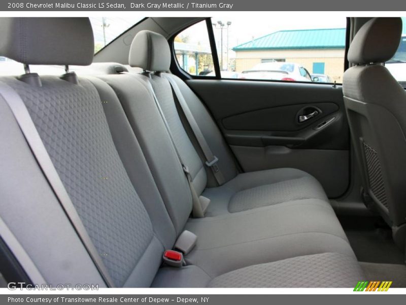 Dark Gray Metallic / Titanium Gray 2008 Chevrolet Malibu Classic LS Sedan