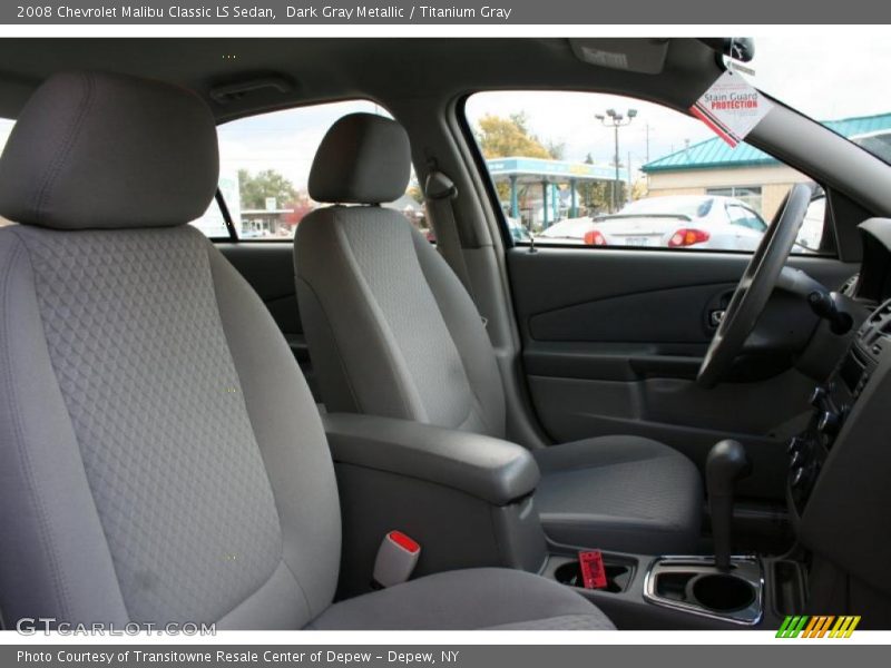 Dark Gray Metallic / Titanium Gray 2008 Chevrolet Malibu Classic LS Sedan