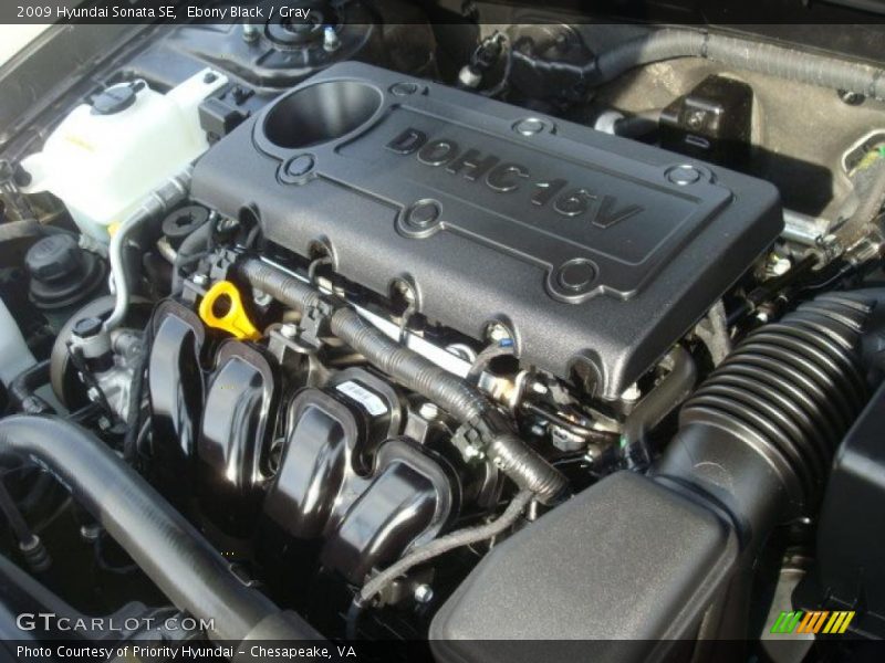  2009 Sonata SE Engine - 2.4 Liter DOHC 16V VVT 4 Cylinder
