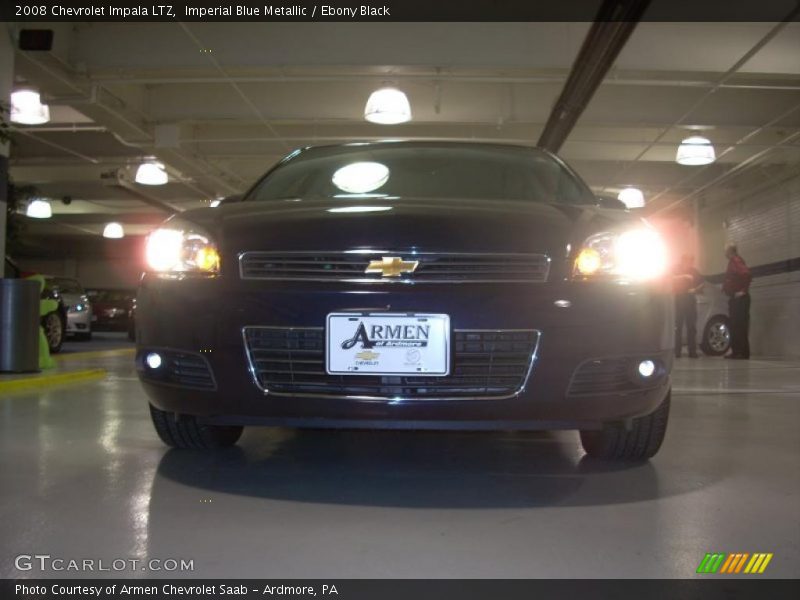 Imperial Blue Metallic / Ebony Black 2008 Chevrolet Impala LTZ