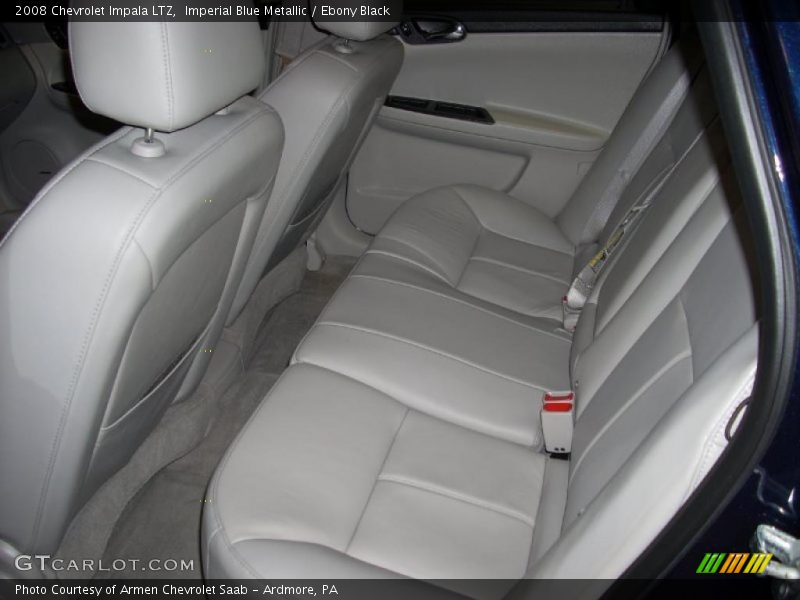 Imperial Blue Metallic / Ebony Black 2008 Chevrolet Impala LTZ