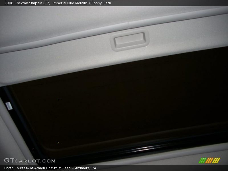 Imperial Blue Metallic / Ebony Black 2008 Chevrolet Impala LTZ