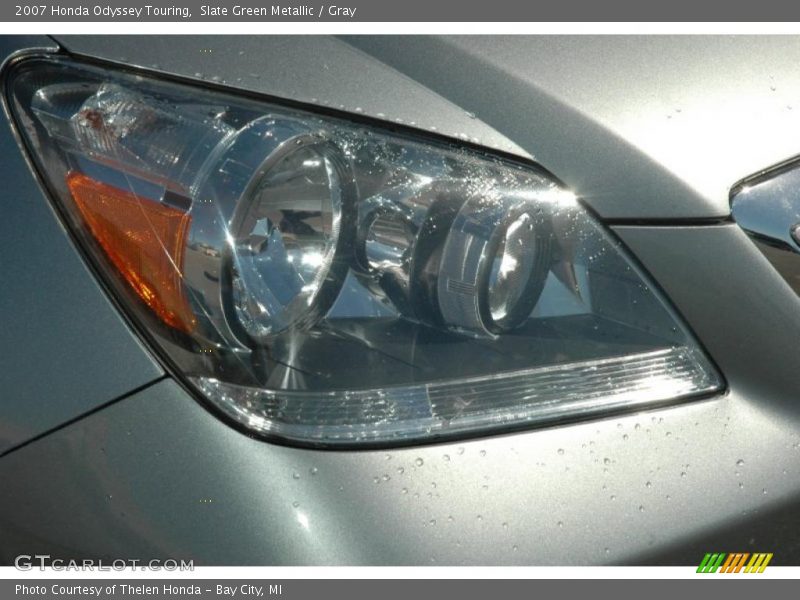 Slate Green Metallic / Gray 2007 Honda Odyssey Touring