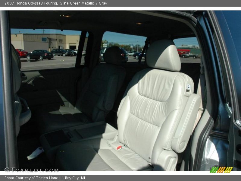 Slate Green Metallic / Gray 2007 Honda Odyssey Touring