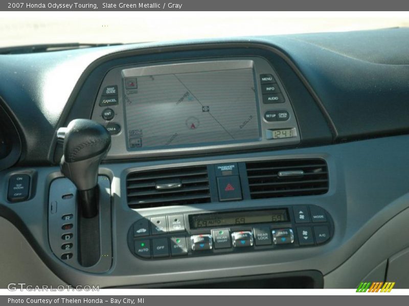 Slate Green Metallic / Gray 2007 Honda Odyssey Touring