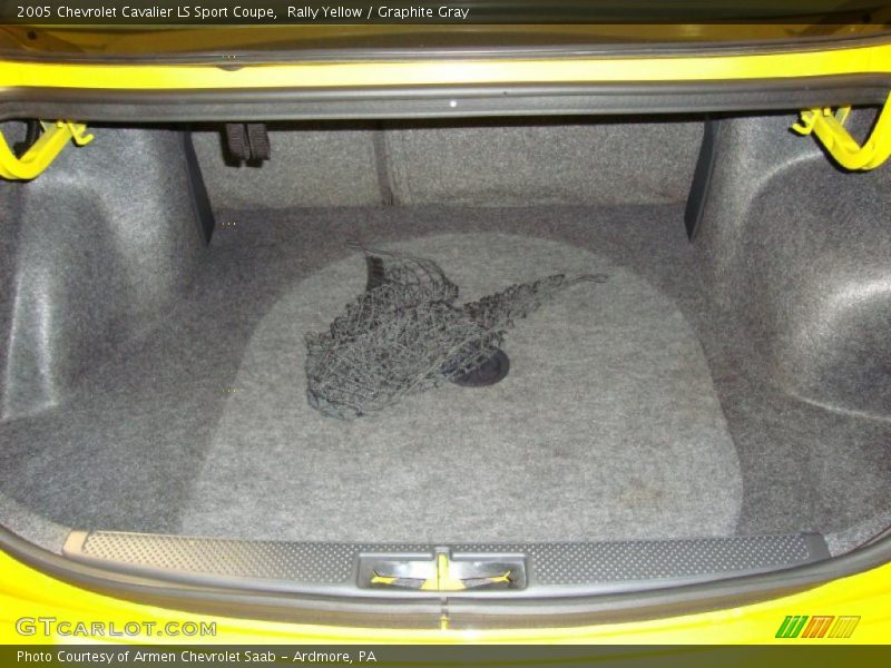  2005 Cavalier LS Sport Coupe Trunk