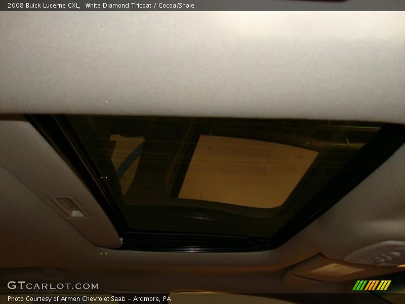 White Diamond Tricoat / Cocoa/Shale 2008 Buick Lucerne CXL