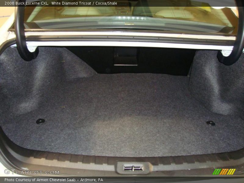 White Diamond Tricoat / Cocoa/Shale 2008 Buick Lucerne CXL