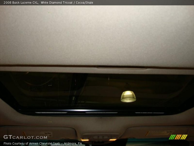 White Diamond Tricoat / Cocoa/Shale 2008 Buick Lucerne CXL
