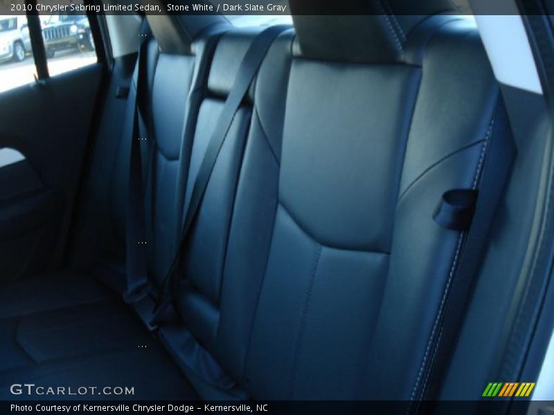 Stone White / Dark Slate Gray 2010 Chrysler Sebring Limited Sedan