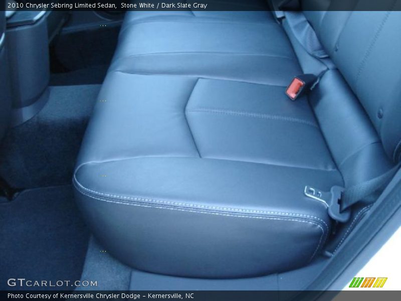 Stone White / Dark Slate Gray 2010 Chrysler Sebring Limited Sedan