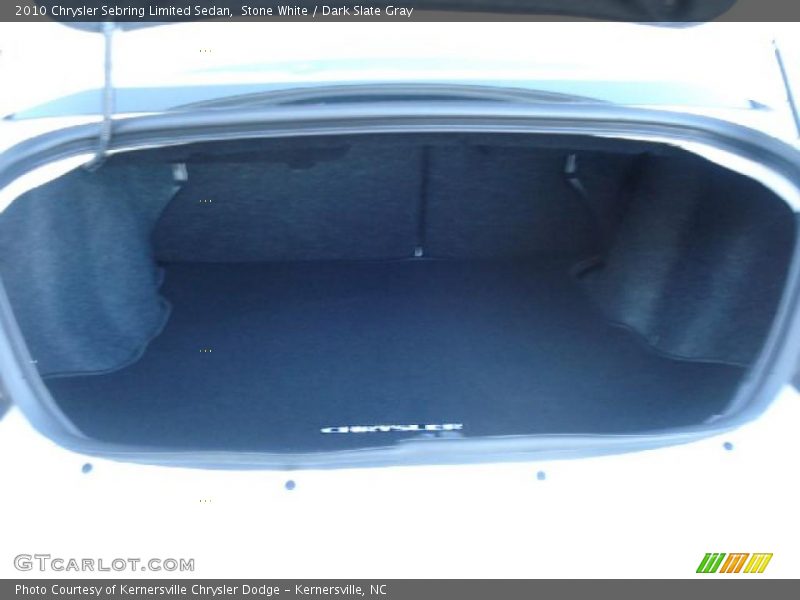 Stone White / Dark Slate Gray 2010 Chrysler Sebring Limited Sedan