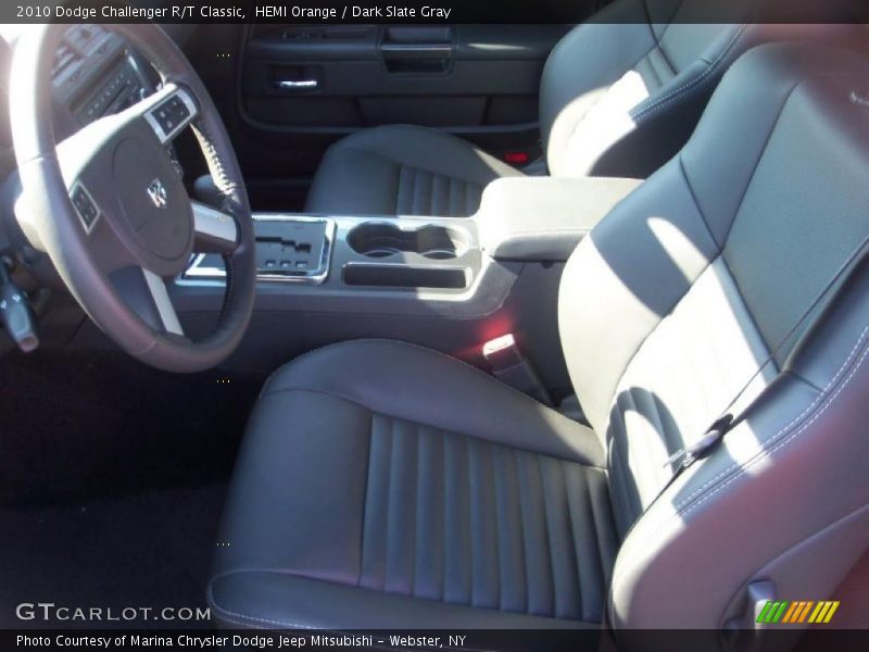 HEMI Orange / Dark Slate Gray 2010 Dodge Challenger R/T Classic