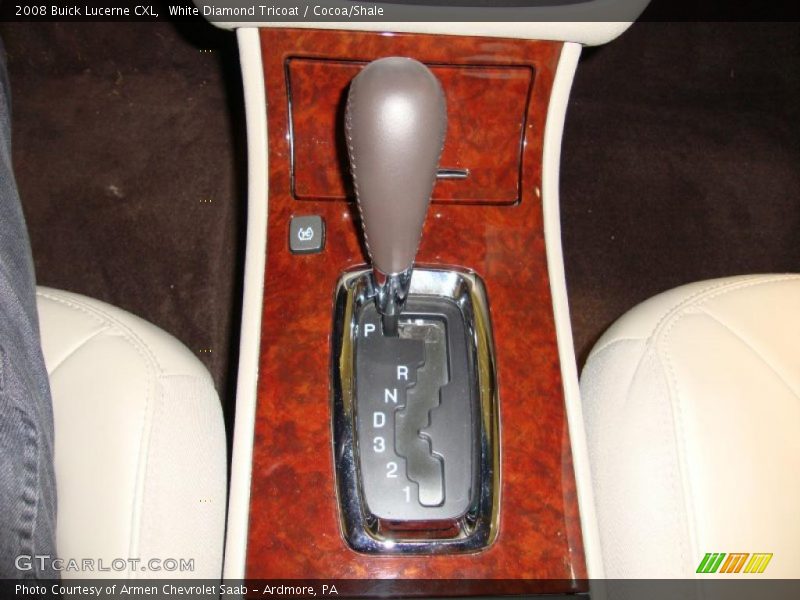 White Diamond Tricoat / Cocoa/Shale 2008 Buick Lucerne CXL