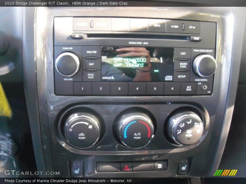 HEMI Orange / Dark Slate Gray 2010 Dodge Challenger R/T Classic