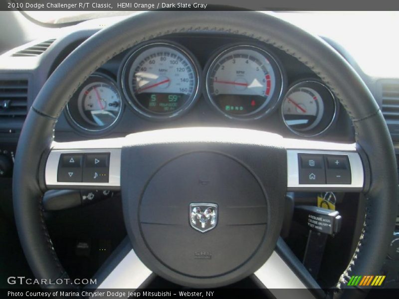 HEMI Orange / Dark Slate Gray 2010 Dodge Challenger R/T Classic
