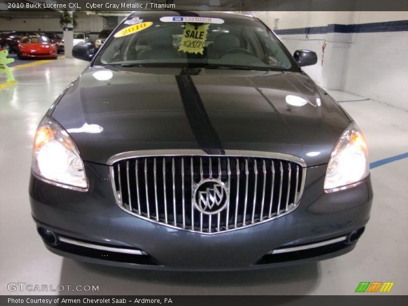 Cyber Gray Metallic / Titanium 2010 Buick Lucerne CXL
