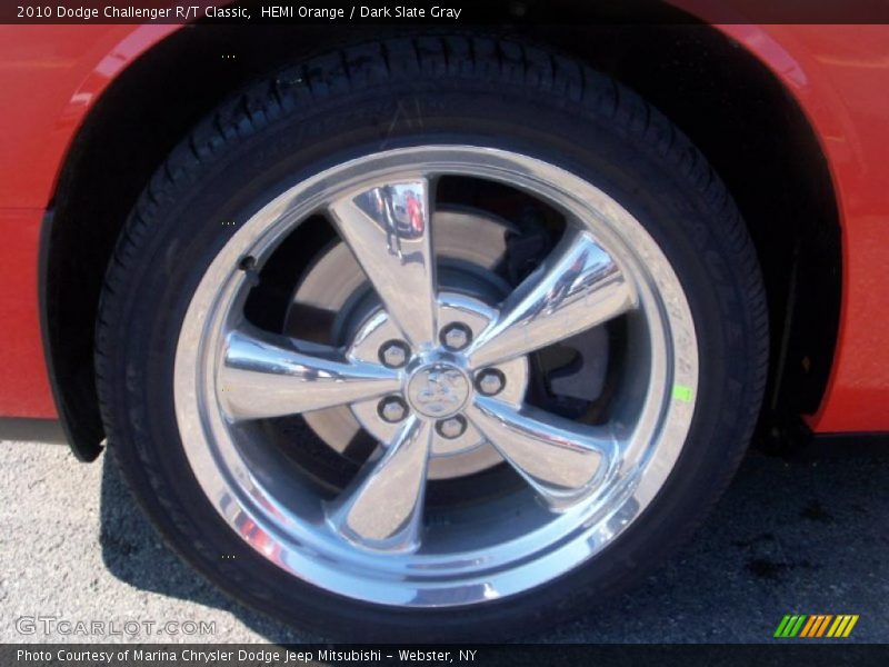 HEMI Orange / Dark Slate Gray 2010 Dodge Challenger R/T Classic