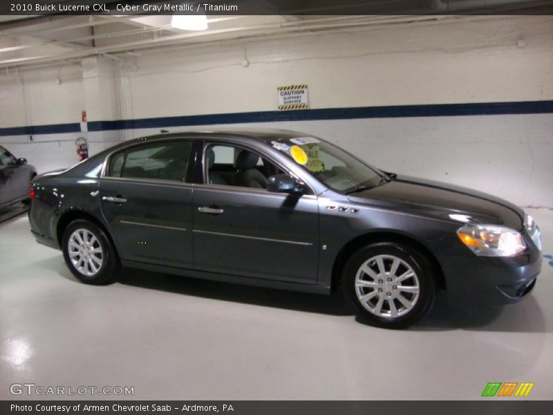 Cyber Gray Metallic / Titanium 2010 Buick Lucerne CXL