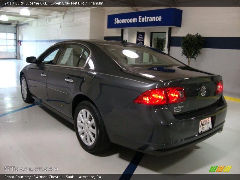 Cyber Gray Metallic / Titanium 2010 Buick Lucerne CXL