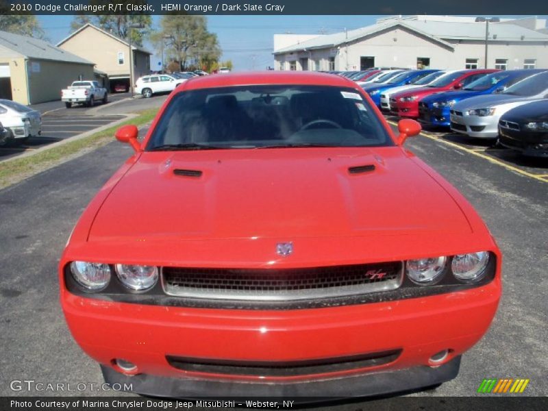 HEMI Orange / Dark Slate Gray 2010 Dodge Challenger R/T Classic