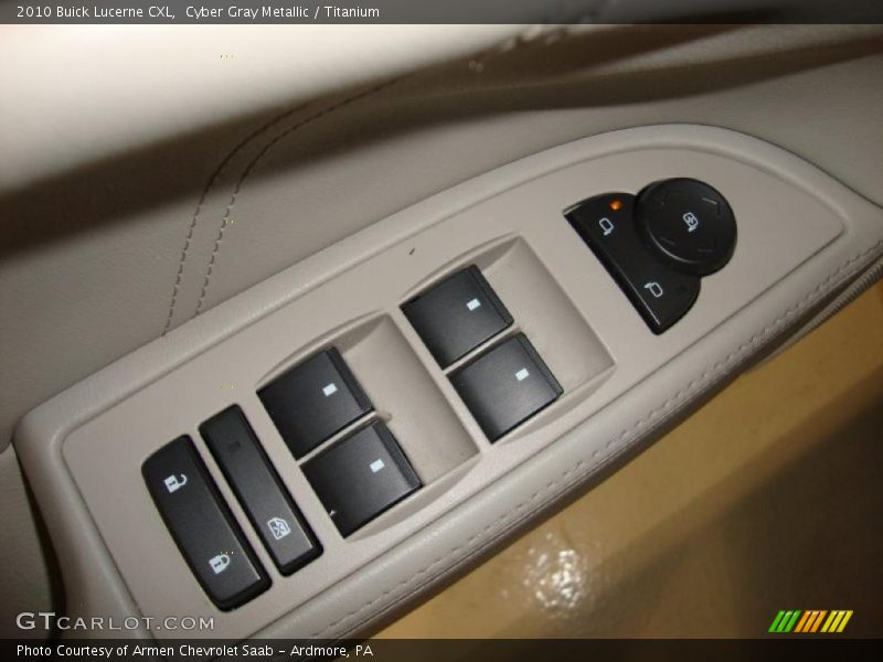 Cyber Gray Metallic / Titanium 2010 Buick Lucerne CXL