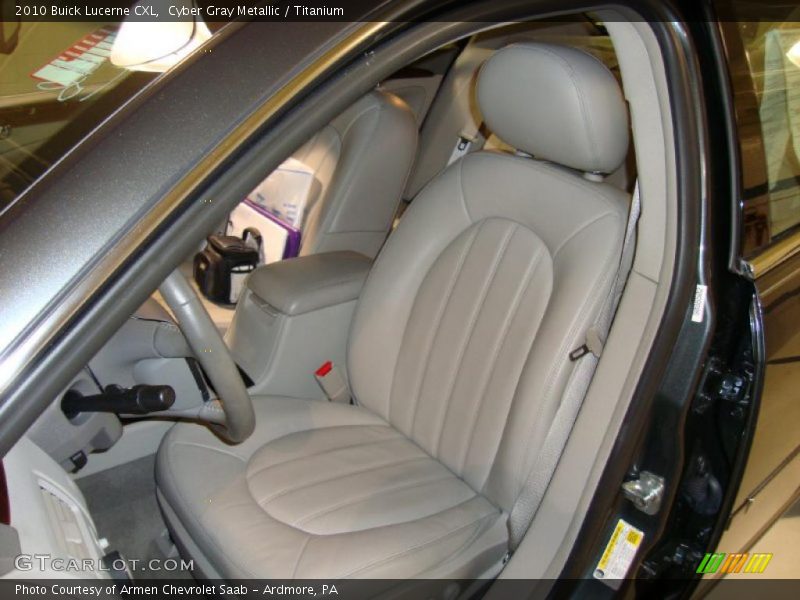  2010 Lucerne CXL Titanium Interior
