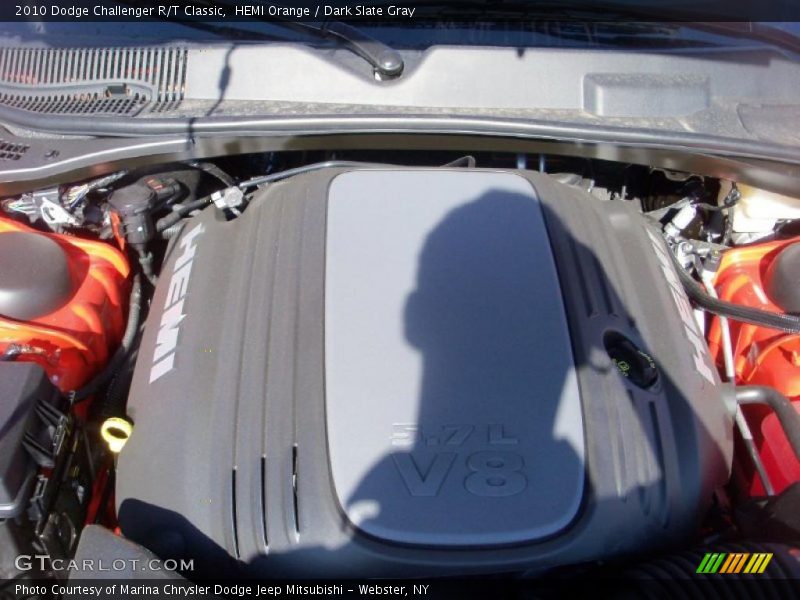 HEMI Orange / Dark Slate Gray 2010 Dodge Challenger R/T Classic