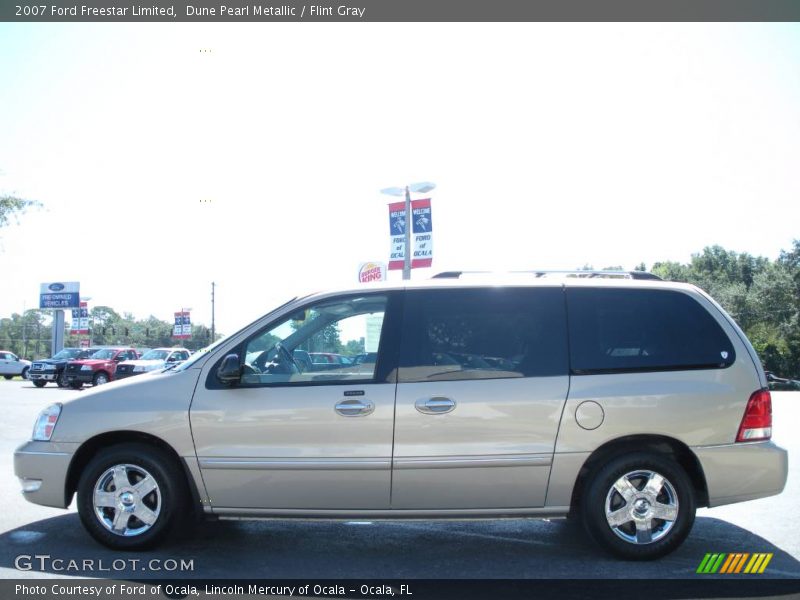 Dune Pearl Metallic / Flint Gray 2007 Ford Freestar Limited