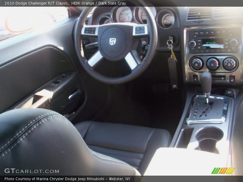 HEMI Orange / Dark Slate Gray 2010 Dodge Challenger R/T Classic
