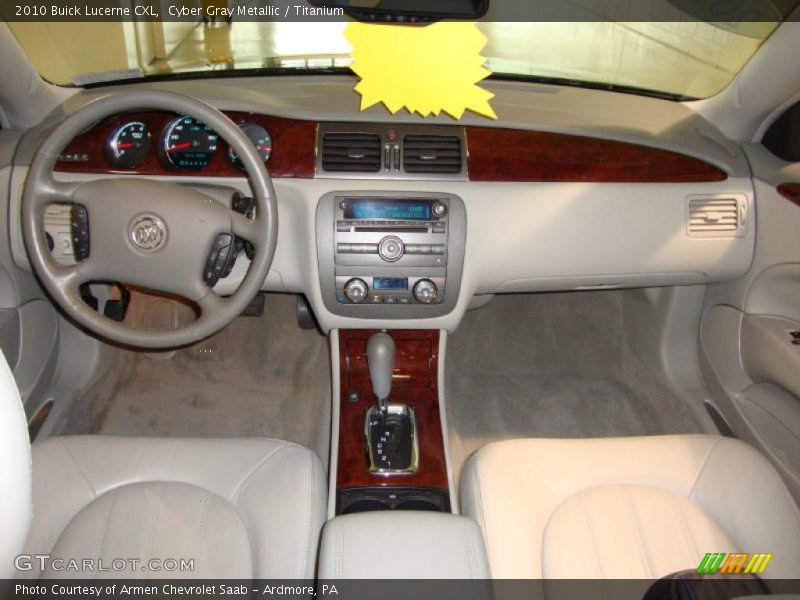Dashboard of 2010 Lucerne CXL