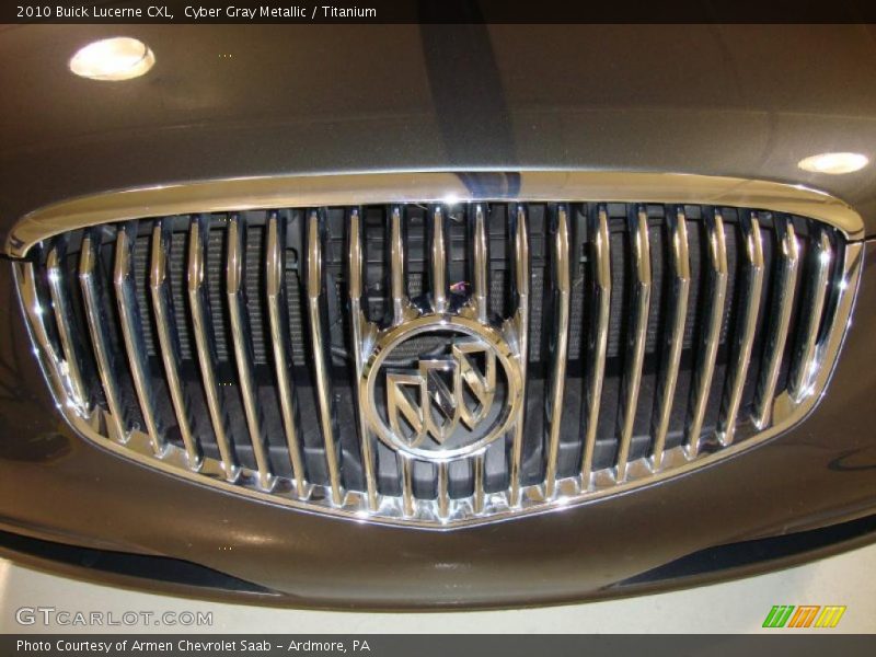Cyber Gray Metallic / Titanium 2010 Buick Lucerne CXL