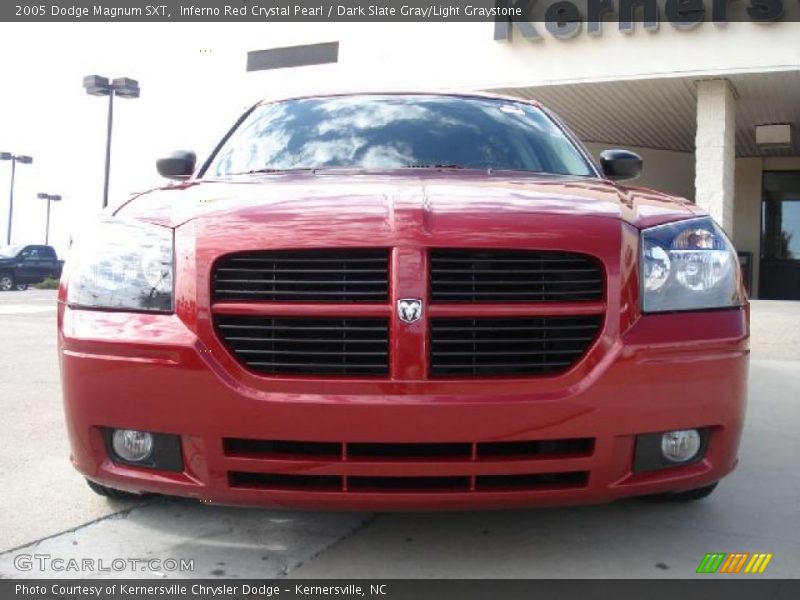 Inferno Red Crystal Pearl / Dark Slate Gray/Light Graystone 2005 Dodge Magnum SXT