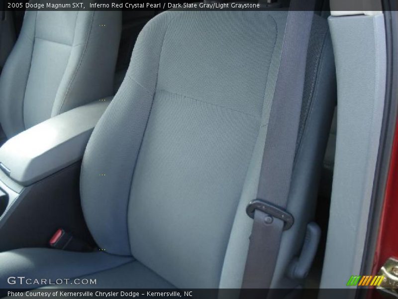 Inferno Red Crystal Pearl / Dark Slate Gray/Light Graystone 2005 Dodge Magnum SXT