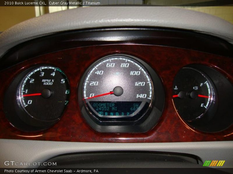  2010 Lucerne CXL CXL Gauges