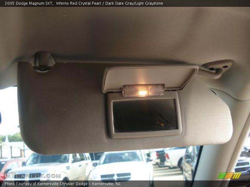 Inferno Red Crystal Pearl / Dark Slate Gray/Light Graystone 2005 Dodge Magnum SXT