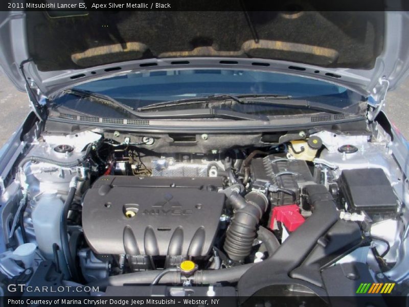  2011 Lancer ES Engine - 2.0 Liter DOHC 16-Valve MIVEC 4 Cylinder