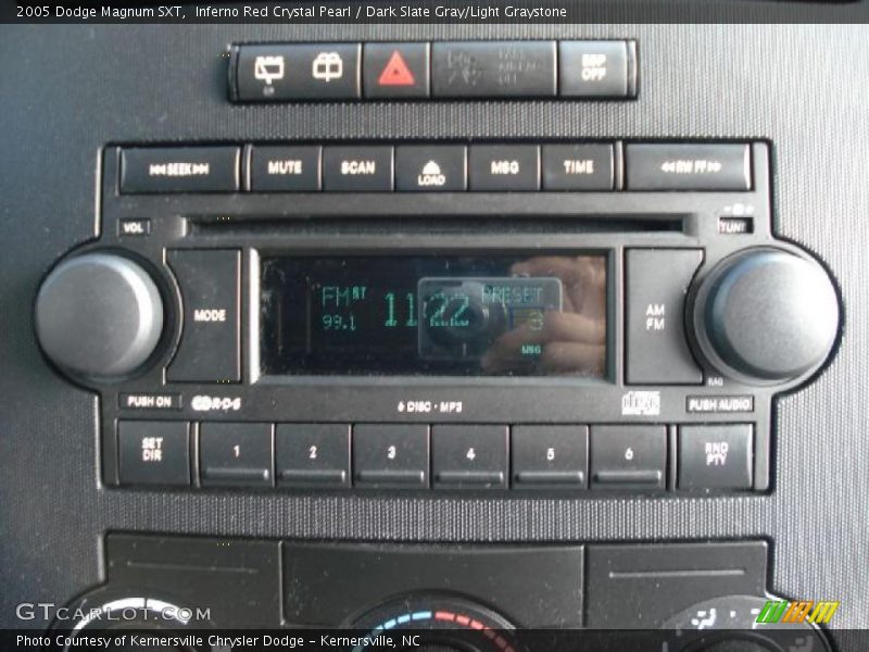 Inferno Red Crystal Pearl / Dark Slate Gray/Light Graystone 2005 Dodge Magnum SXT