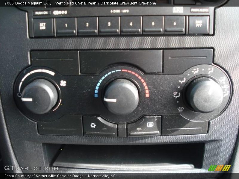 Inferno Red Crystal Pearl / Dark Slate Gray/Light Graystone 2005 Dodge Magnum SXT