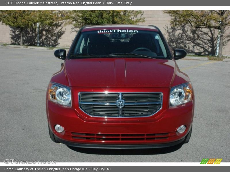 Inferno Red Crystal Pearl / Dark Slate Gray 2010 Dodge Caliber Mainstreet