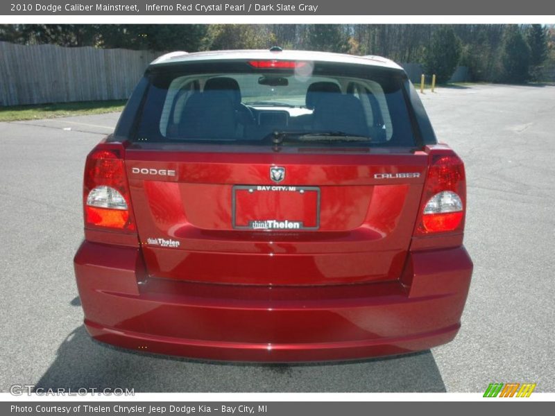 Inferno Red Crystal Pearl / Dark Slate Gray 2010 Dodge Caliber Mainstreet